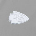 thumbnail image 4 of Men's Antigua  Gray Kansas City Chiefs Regard Full-Zip Jacket, 4 of 4