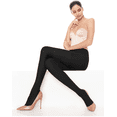 thumbnail image 1 of Hanes Womens Leg Boost Cellulite Smoothing Hosiery, CD, Jet, 1 of 3