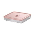 thumbnail image 2 of Caja de almacenamiento de huevos Contenedor de huevos Contenedor de huevos Contenedor de huevos para 24 huevos Ahorra espacio Bandeja de huevos transparente para Rosa, 2 of 9