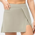 thumbnail image 2 of Samickarr Skorts Skirts For Women With Pockets High Waisted Tennis Skirt Athletic Skort 2 In 1 Running Sports Skirt With Lining Shorts Activewear Mini Skirt, 2 of 7