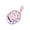 #3159-Pink, variant on Creatitoy Rubbing Mud Foaming Net Soap Bag, Double-Sided Scrubbing Towel Mesh Bag for Facial Soap Shower Gel Bath Face Wash, Blue & Pink Available