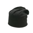 thumbnail image 2 of Qarigey Beanie Hat Cómodo Casual Color sólido Gorros para adultos Gorras Turbante simple Mujeres Hombres Sombreros para la decoración del vestido Sombreros Negro Qarigey AP009244-05B, 2 of 6