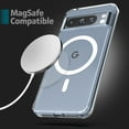 thumbnail image 2 of Encased Magnetic Case Designed for Google Pixel 8 Pro - Compatible with MagSafe Charging & Accessories (Clear), 2 of 6