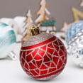 thumbnail image 4 of Christmas Ornaments 6cm/30pcs Shaped Painted Christmas Ball Set Christmas Tree Pendant for DIY Craft Activities, Christmas Holidays, 4 of 5