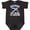 Black Leopard, variant on Inktastic Scottish Pride Scotland Flag Boys or Girls Baby Bodysuit