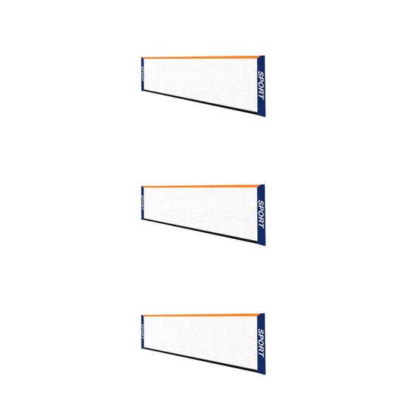 Yuarrent Bádminton portátil, fácil de usar, bádminton de nailon, red de bádminton resistente y duradera, hecha para bádminton de 6,1 M Type1 NO1