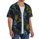 thumbnail image 2 of Balery Sunflowers Camisa Casual de Manga Corta con Botones para Hombre, Texturizada, Estilo Cubano, para Playa, Verano-Small, 2 of 5