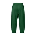 thumbnail image 5 of Elastic Waist Sweatpants for Women Drawstring Lounge Trousers Casual Athletic Long Pants with Pockets Travel Wear, 5 of 7