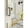 thumbnail image 2 of Amerock Coble 5-1/16 inch (128mm) Center-to-Center Matte Black Cabinet Pull, 2 of 5