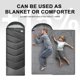 thumbnail image 5 of Sacos de dormir para clima frío para adultos 30 ℉ - Saco de dormir portátil, impermeable, liviano de 4 lb para niños altos, niñas y niños con saco de compresión, para acampar, caminar, viajar, al aire, 5 of 5