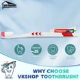 thumbnail image 3 of YWC-Bulk Disposable Toothbrush with Toothpaste,Individually Wrapped Travel Toothbrush Sets,Soft Toothbrushes Perfect for Homeless, Travel, Hotels, Charities, OCC,Dentists (White, 24PS), 3 of 4