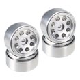 thumbnail image 1 of AUSTAR 4PCS 30*15mm Aluminum Alloy Wheel Rim for 1/24 RC Off-road Car Compatible with Axial, 1 of 8
