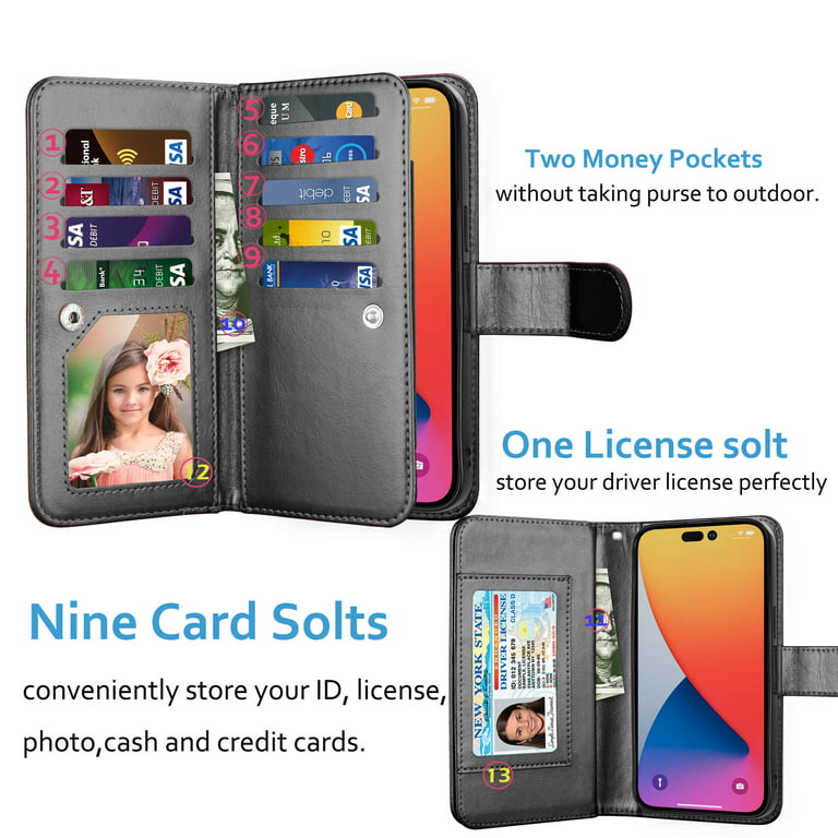 Case-Mate Wallet Folio Case with MagSafe for iPhone 14 Plus