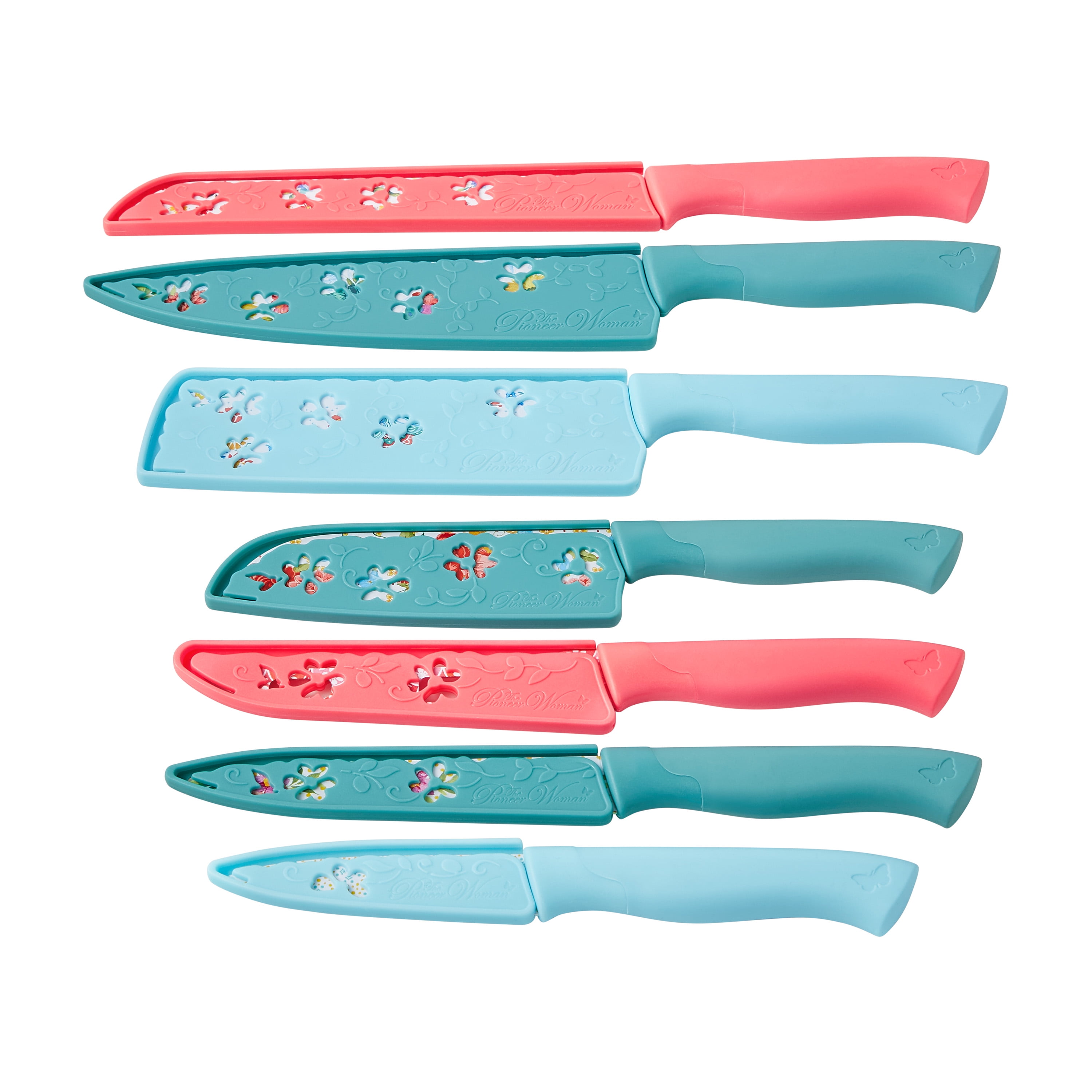 Pioneer Woman BLOOMING BOUQUET 8-PC Mini Kitchen Silicon Tools and