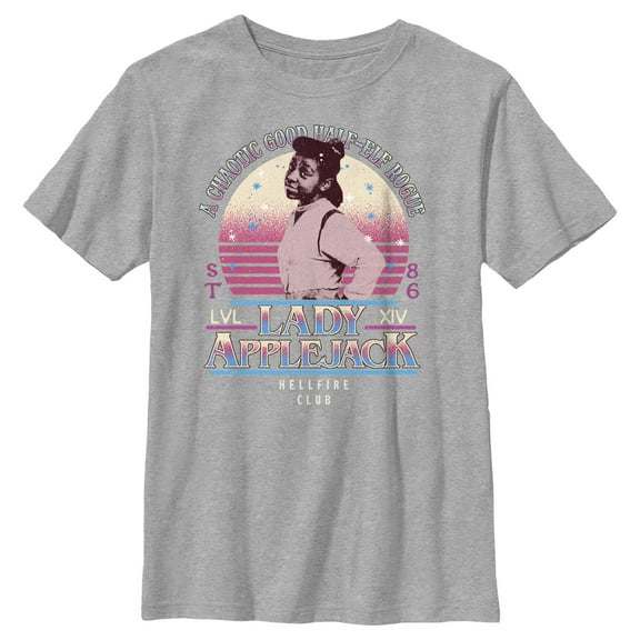 Netflix Boy's Stranger Things Half-Elf Rogue Erica Graphic T-Shirt