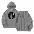 thumbnail image 4 of Sweatshirt for Teen Girls Cute Printed Long Sleeves Hoodies with Pocket Casual Crew Neck Fall Winter Pullover Tops Clothes Comfy Jumper School Warm Girl Sweatshirts, 4 of 6