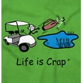 thumbnail image 2 of Golf Cart Puddle Golfing Sports Caddy Men's Graphic T Shirt Tees Brisco Brands S, 2 of 6