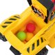thumbnail image 4 of Costway Los niños eléctricos 6V montan en el tractor del juguete del juego de simulación de la excavadora con el aro de baloncesto, 4 of 6
