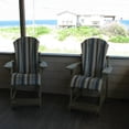 thumbnail image 5 of Adirondack Balcony Pub Chair with attached Footrest and designed seating height providing  better views over deck, porch, and condo reilings.  Pressure Treated Solid Wood - Made in the USA, 5 of 8