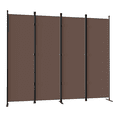 thumbnail image 3 of Room Divider Portable Room Dividers and Folding Privacy Screens, 88'' W Fabric Divider for Room Separation, 4 Panel Partition Room Dividers Freestanding Wall Divider Screen for Dorm Studio Office., 3 of 7