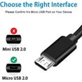 thumbnail image 3 of Cable de Carga Micro USB Compatible para Bose SoundLink Color I, II, III, Bose SoundLink Mini 2 II, Micro, SoundLink Revolv, Revolv Plus, Altavoz Bluetooth Portátil, 3 of 7
