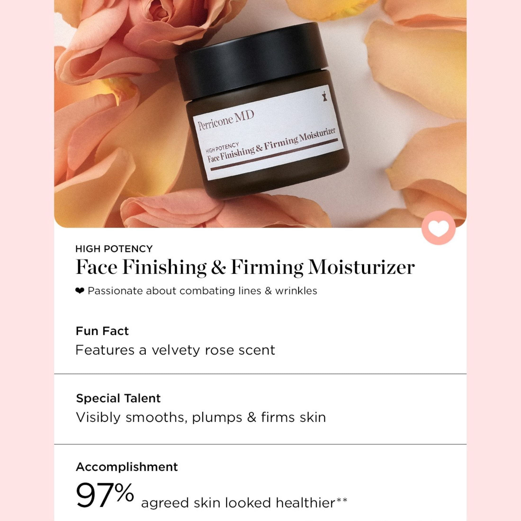 Perricone MD High Potency Classics Face Finishing & Firming Moisturizer, 4 fl. oz.