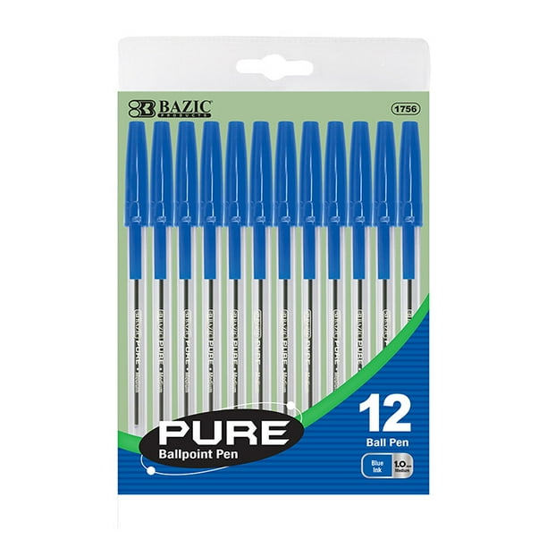 New 401584 Pure Blue Stick Pen 12 / Pack (24Pack) Pens Cheap Wholesale