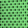 thumbnail image 1 of Ahgly Company Indoor Square Oriental Emerald Green Modern Area Rugs, 3' Square, 1 of 4