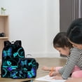 thumbnail image 5 of Juego de mochilas infantiles con estuche y bolsa de almuerzo - Mochila de gran capacidad y resistente para niños de primaria y niñas de 1º a 3º curso, 5 of 5