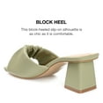 thumbnail image 5 of Journee Collection Womens Briarr Open Square Toe Block Heel Sandals, 5 of 7