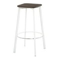 thumbnail image 4 of Clara 30 in. Square Backless Bar Stool - Set of 2, 4 of 7