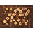 thumbnail image 1 of Ahgly Company Indoor Rectangle Oriental Brown Modern Area Rugs, 5' x 8', 1 of 4