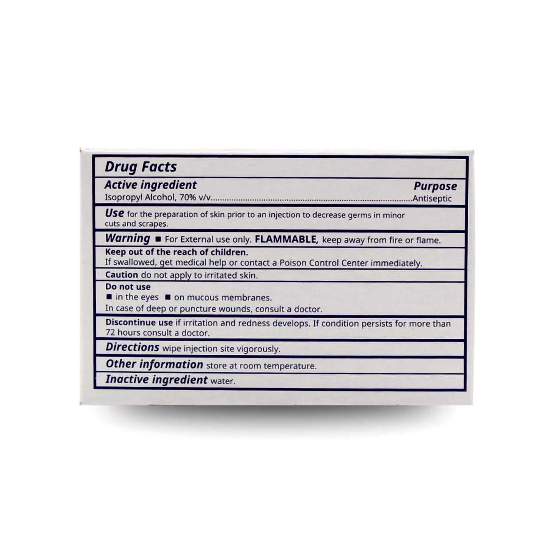 Embecta Alcohol Swabs, 100 Count
