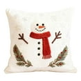 thumbnail image 2 of CaiYueKe Christmas Print Pillow Cover Linen Cushion Case Sofa Throw Pillowcase Decorative Home Decor Accent Pillow Cover Living Room Bedroom Decor, 2 of 8