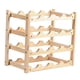thumbnail image 2 of Soporte para botellero de vino, soporte para almacenamiento de vino, portavasos para copas de vino para congelador de hotel 4 capas, 2 of 9