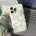thumbnail image 2 of Butterfly Phone Case Compatible with iPhone 11, Korean Cute Butterfly Crystal Heavy Duty Clear Cover for Women Girls, 2 of 12
