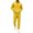 Yellow-A#70831BB, variant on Garbnen Fleece Lined Men Track Suits 2 Piece Set Solid Color Drawstring Hoodies and Jogger Pant Workout Athletic Fluffy Flannel Fuzzy Sweatsuits for Men Green