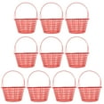 thumbnail image 5 of NIAIZEK Vegetable Harvesting Basket Plastic Red 10pcs for Garden and Outdoor Use, 5 of 8