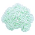 thumbnail image 1 of 10/20/30 Uds 8cm flores artificiales de espuma de PE rosas ramos de novia para mesa de boda decoraciones de fiesta en casa DIY suministros de álbum de recortes Tan Jianjun unisex, 1 of 2