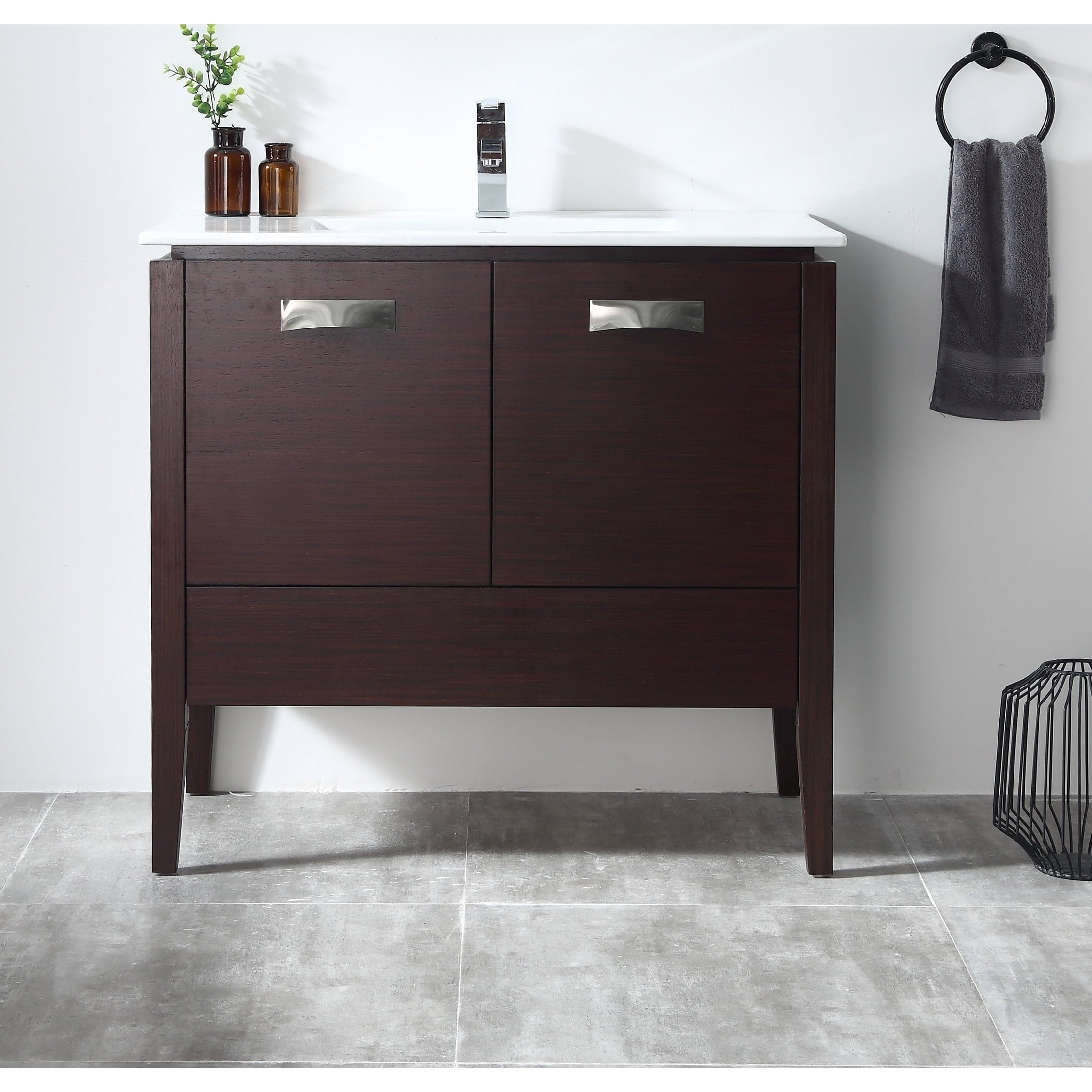 Chans Furniture 36 Tennant Brand Adagio Wenge Finish 