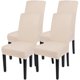 thumbnail image 1 of Juego de 4 Fundas para Sillas de Comedor SearchI Beige-Amarillo, 1 of 7