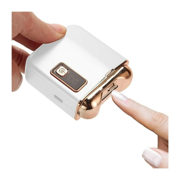 Electric Nail Clipper with LED Light, Illuminate Your Nail Care Routine with Effortless Precision, USB Rechargeable Safety Fingernail Trimmer Ideal for Newborns to Seniors