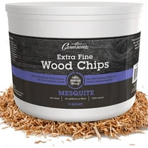 Camerons Smoking Chips - (Mesquite) 5 Quart Kiln Dried, Natural Extra Fine Wood Smoker Shavings, Barbecue Chips