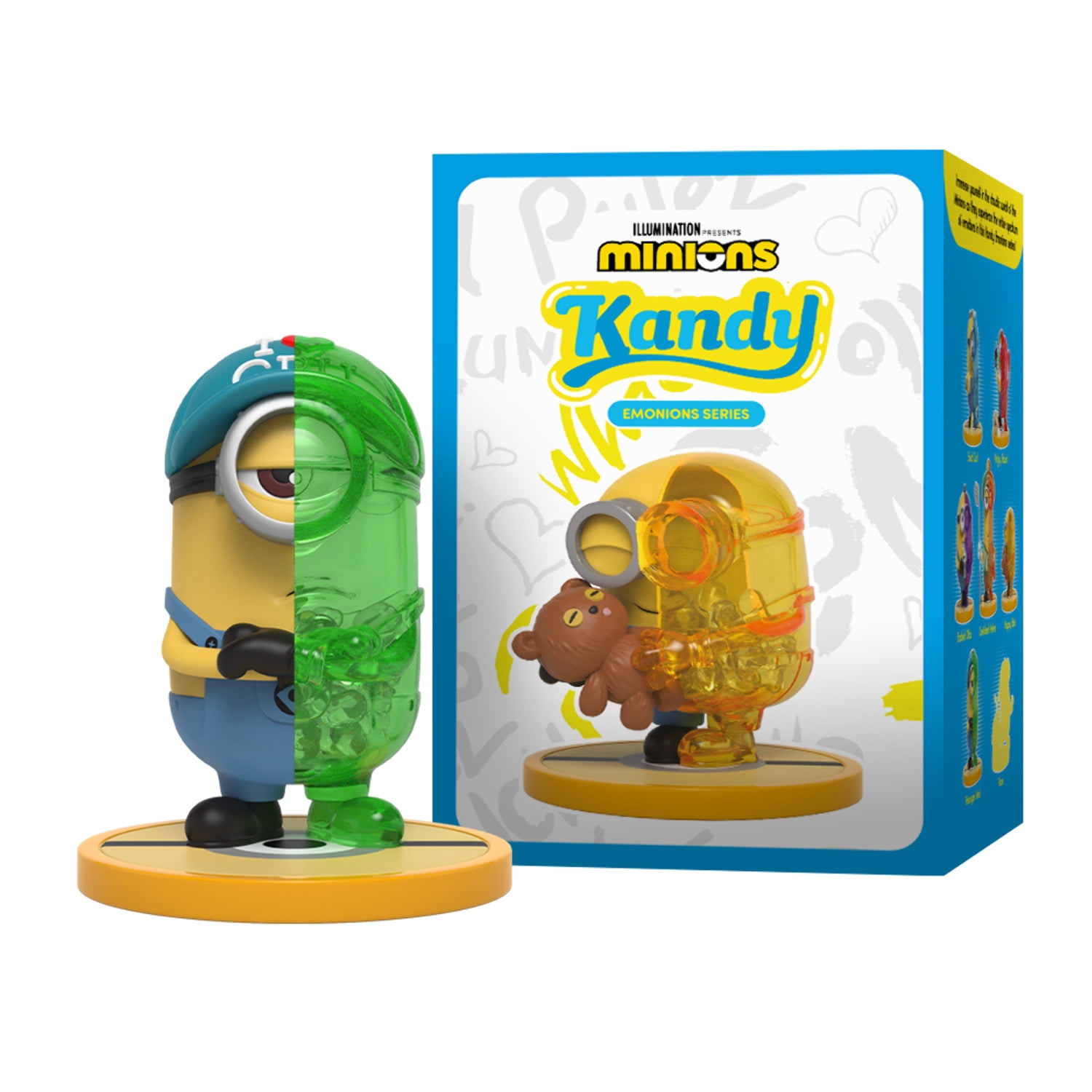 Mighty Jaxx Kandy Minions: Emonions | Blind Box Toy Collectible Figurines | One Pack - Contains One Random Figure