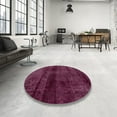thumbnail image 3 of Ahgly Company Indoor Rectangle Abstract Rogue Pink Area Rugs, 7' x 9', 3 of 6