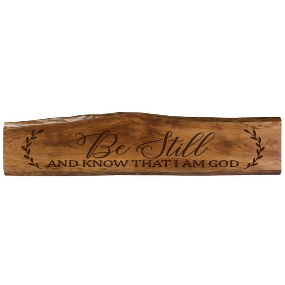 Be Still Live Edge Wall Hanging Decor