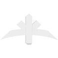 thumbnail image 2 of 36"W x 16 1/2"H x 4"D x 4"F, 11/12 Pitch, Alberta Architectural Grade PVC Gable Bracket, 2 of 8
