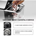 thumbnail image 3 of Fully Automatic Espresso Machine, 20 Bar Coffee Machine with Grinder & Automatic Milk Frother, TFT + Touch Control Panel, 3 of 9