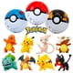 thumbnail image 2 of Figura de anime de Pokémon Elf Ball de 20 estilos, Pikachu, Charizard, Mew, modelo de acción, juguete de Pokémon Ball, regalo de cumpleaños para niños, 2 of 5