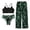 Green, variant on Byoo Big Girls UPF 50 Tropical Leaf Print Three Piece Beach Pool Cover Up Pants Swimwear,Green